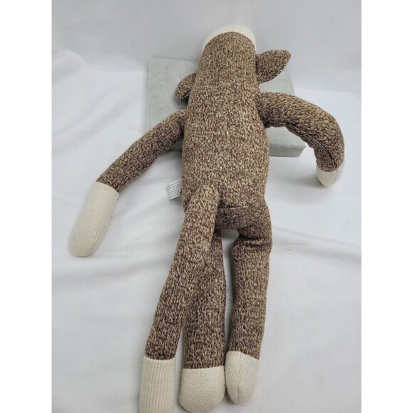 MAXX SOCK MONKEY Street Players 18" Brown Stuffed Animal Plush Toy 2010 - Picture 12 of 16